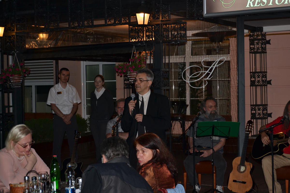 Saturday, 27 April; Conference Dinner