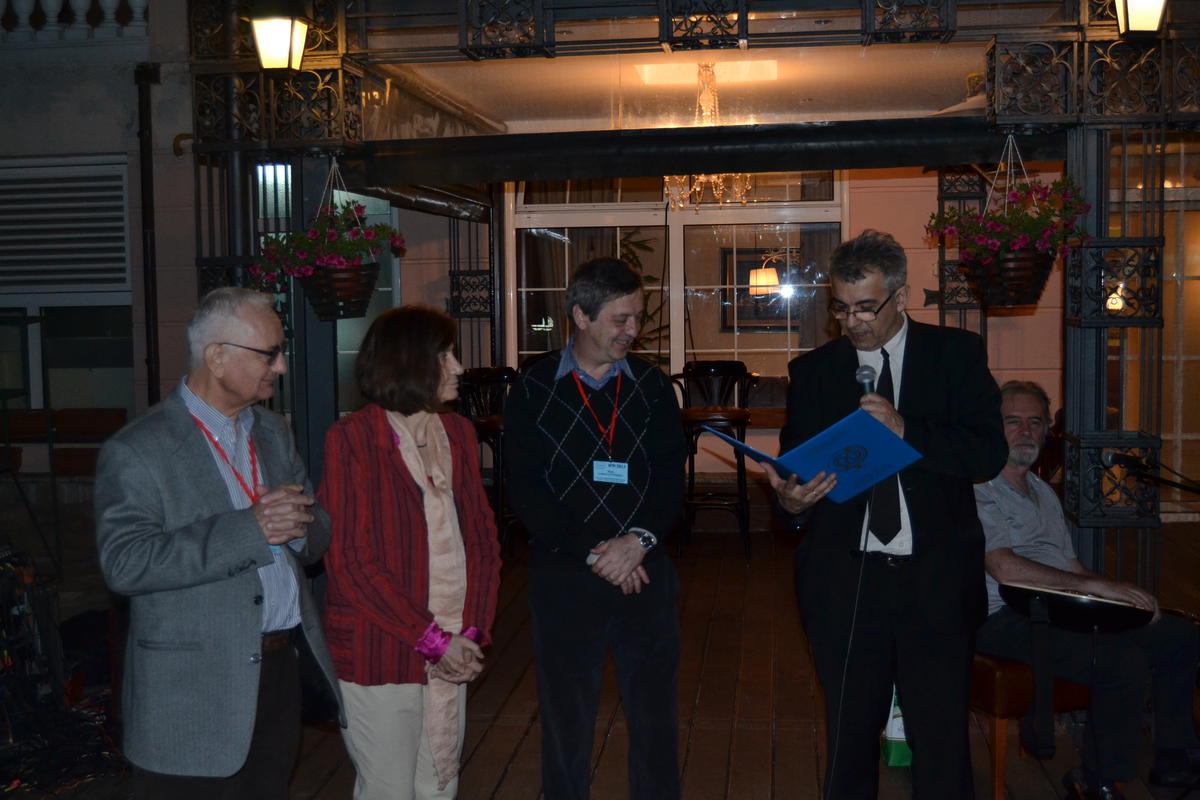 Saturday, 27 April; Conference Dinner